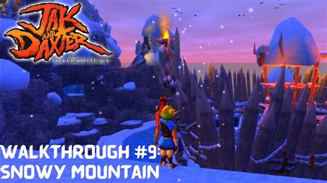 snowy mountain daxter walkthrough